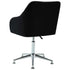 Swen Studio -  Swivel Dining Chairs 6 pcs Black Fabric (UK/IE/FI/NO only) (6x331504)